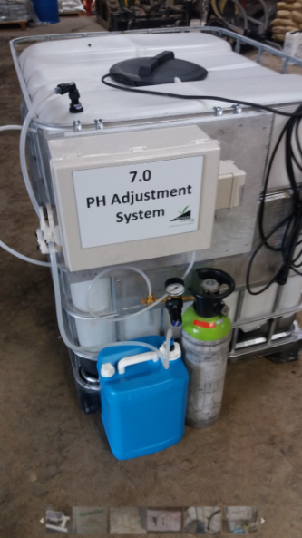 what industries use batch ph adjustment system